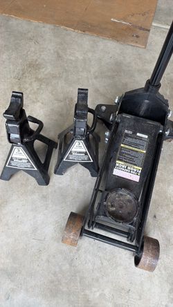 Craftsman 3 ton floor jack and stands