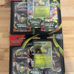 Pokemon Perfect Order 3 Pack Boosters 