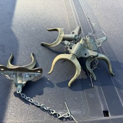 costa vintage brass oar locks set of 4