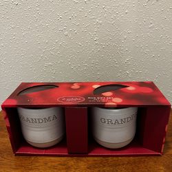 Grandpa and Grandma Mug Set