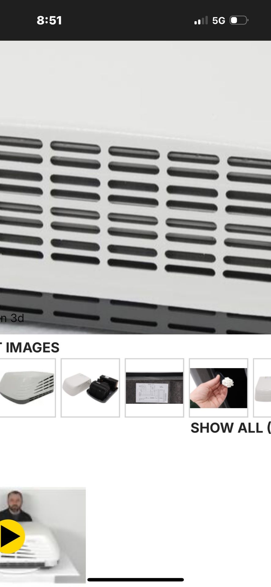 RV Rooftop A/C