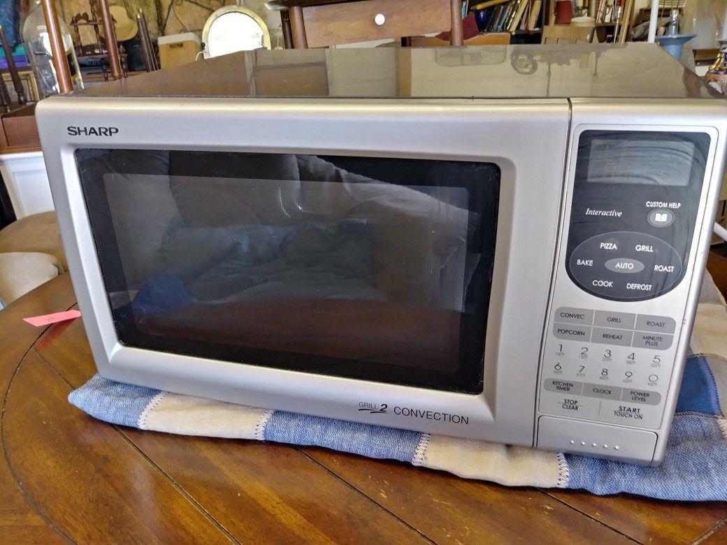 Sharp grill 2 convection microwave