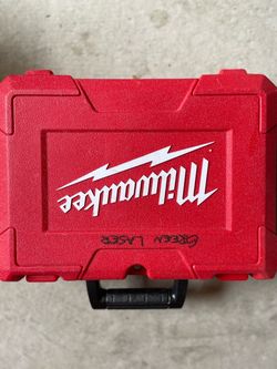 Milwaukee green laser