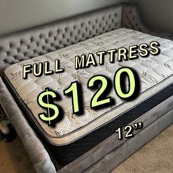 New Full Mattress Only $120