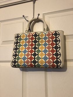 Tory Burch Embroidered crossover Purse