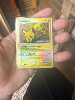 HP Pika dimond and pearl BK promo.