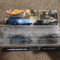 Hot Wheels Subaru BRZ Lexus RC-F 2 Pack
