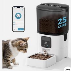 Smart Cat Feeder: Automatic, Easy to Clean, and Reliable Comederos automáticos para mascotas