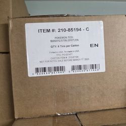 Pokemon Crown Zenith Tin