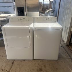 KENMORE OASYS WASHER AND GAS DRYER