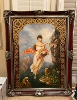 Alpenflora by Hans Zatzka Painting