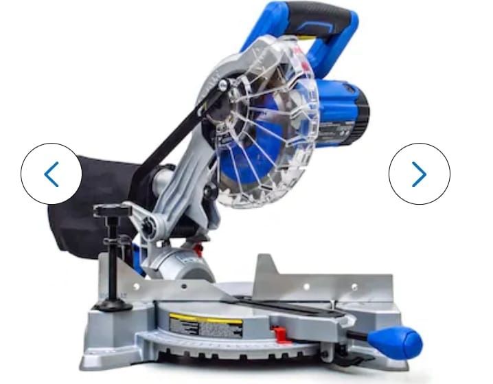 7/4. 10 AMP CORDED MITER SAW