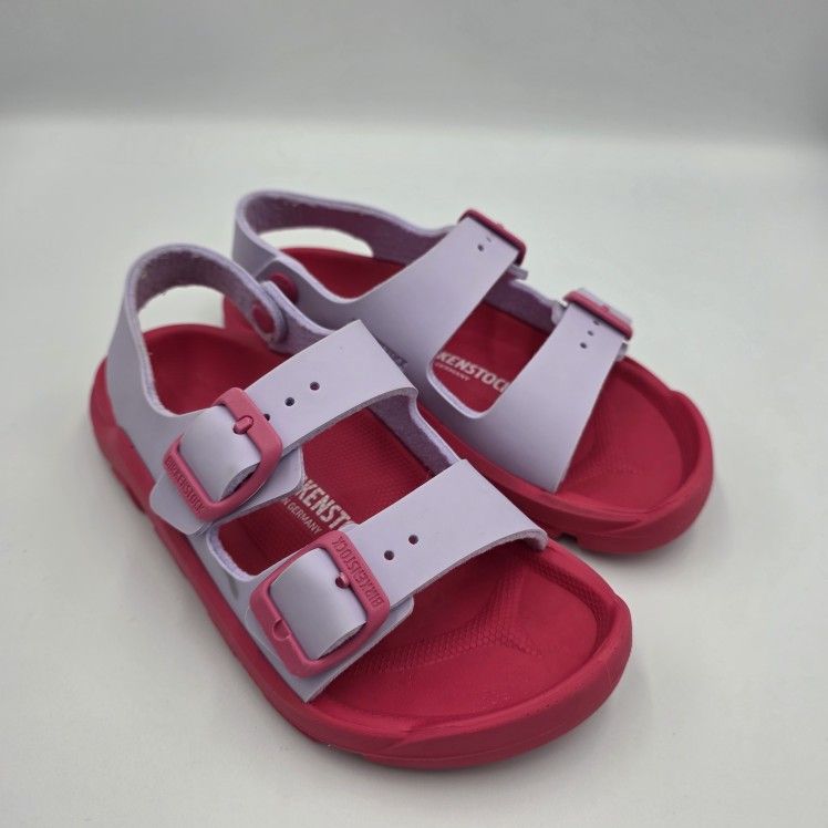 Birkenstock Pink Purple Two Strap Sandals Kids US 12 EU 30