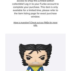 Wolverine Funko