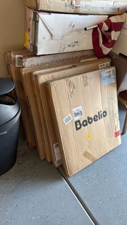 7 open box baby gates all
