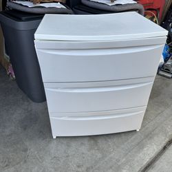 3 Drawers Plastic Organizer $10 Pick Up Only