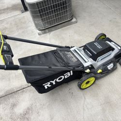 Electric Ryobi Lawnmower