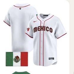 2026 WBC Mexico Jersey Small Thur 2xx