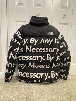 Supreme x The North Face By Any Means Nuptse Jacket 'Black