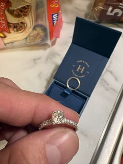 Engagement Ring And Band