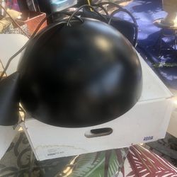 Hanging industrial dome lights