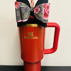 Stanley Tumbler Straw Bows (READ THE DESCRIPTION)