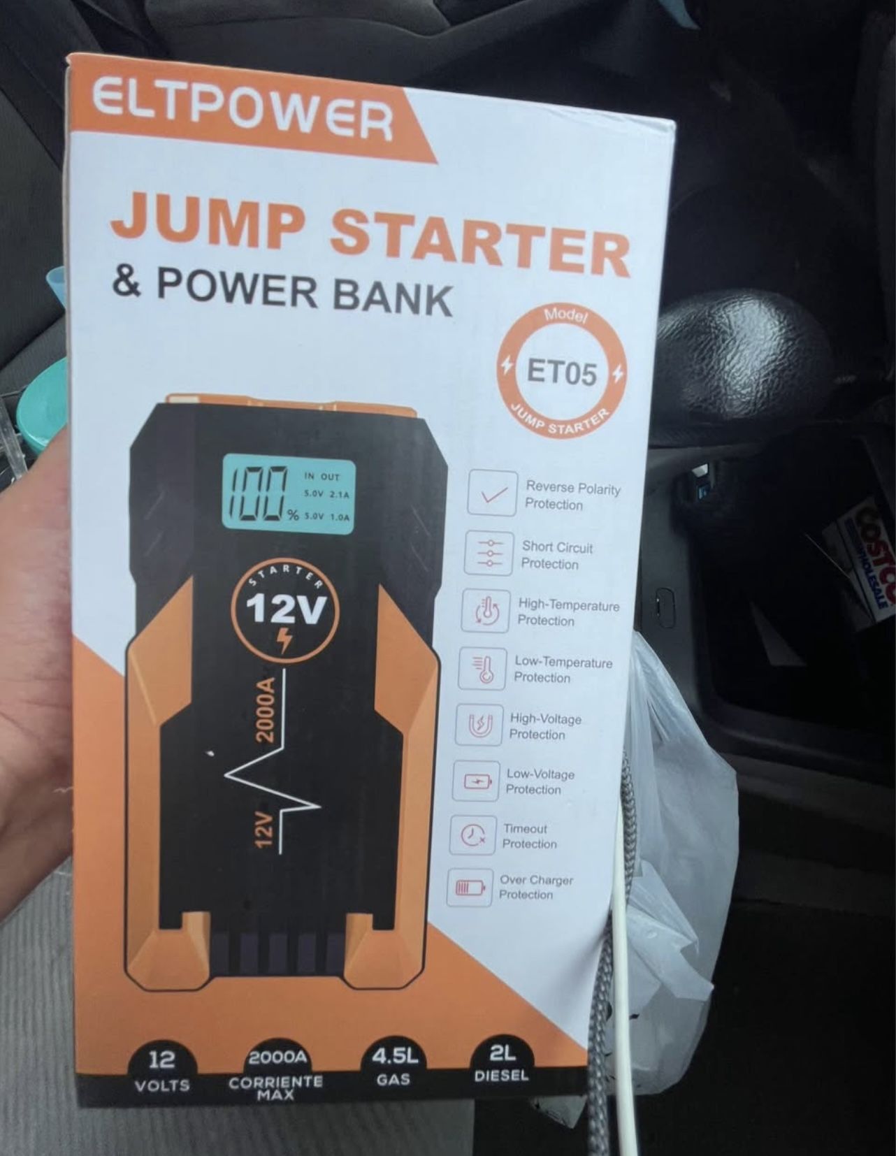 Portable Jump Starter