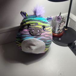 Squishmllow Zebra Rainbow Plush 