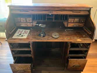 Free oak desk