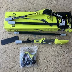 RYOBI 40V 10 in. Cordless Battery Pole Saw (Tool-Only)