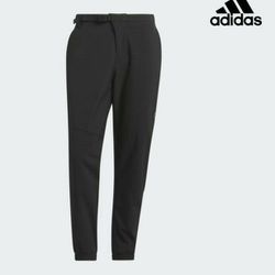 Adidas Wind RDY Adicross Ultimate 365 Tour Golf Black Pants Men's Size Large Authentic New 