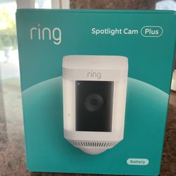 Ring Spotlight Camera Plus, Battery Operated 