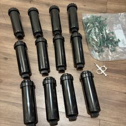 Hunter 4" Automatic Lawn Sprinkler Heads 40 to 360 degrees with Gear Driven Rotor SRM04