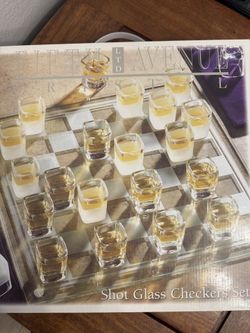 Shot Glass Checkers