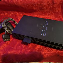 PlayStation 2 w/  1 Game & Wired Controller