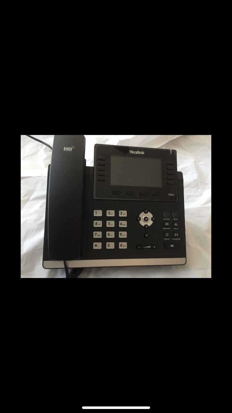 Yealink VOIP OFFICE PHONE SIP-T46S