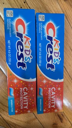 Crest Kid's Cavity Protection Toothpaste 2-Pack