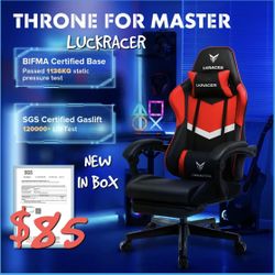 LUCKRACER GAME CHAIR NEW 