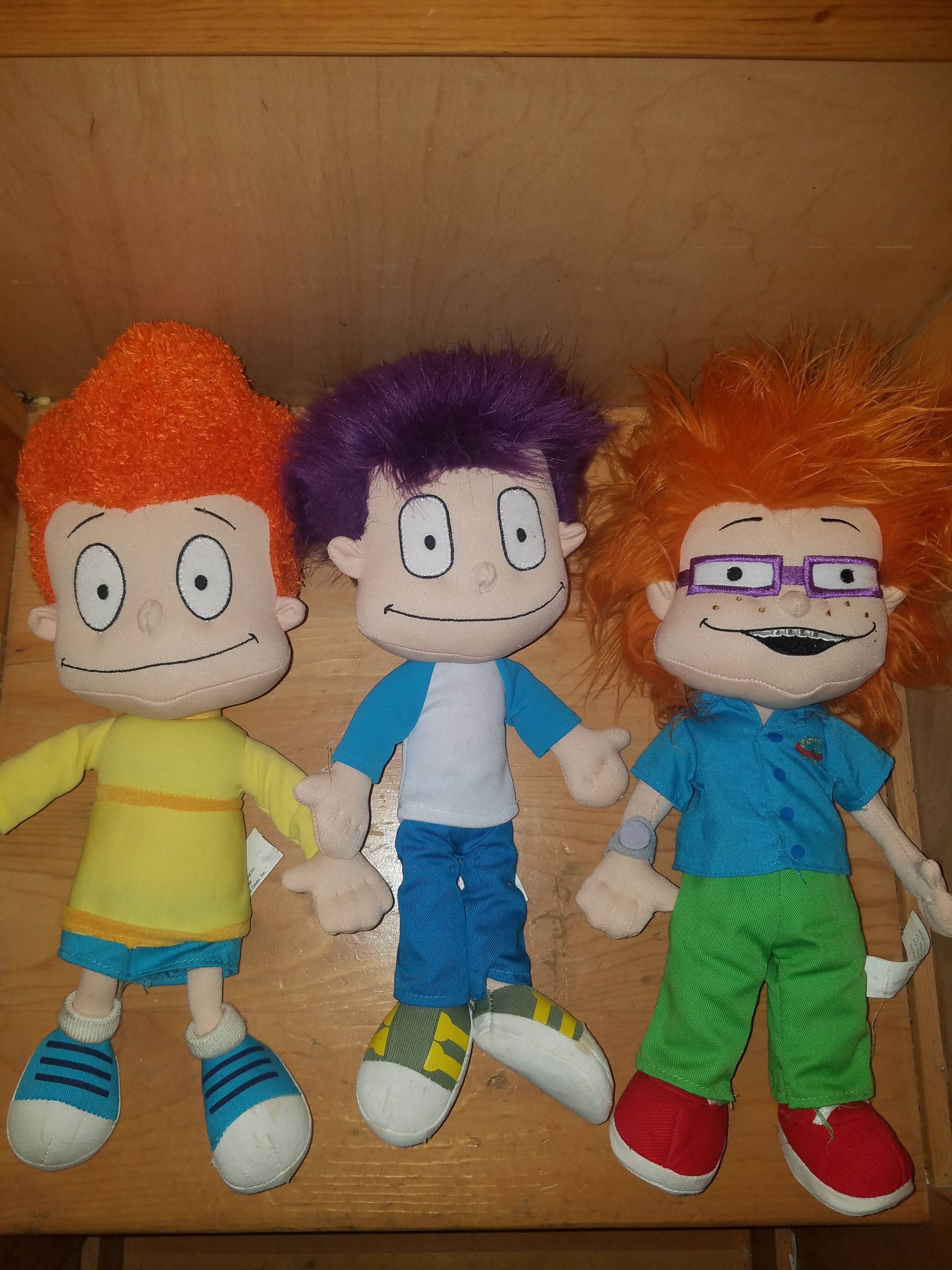 Rugrats all grown up plushes tommy phil chucky for sale in bell