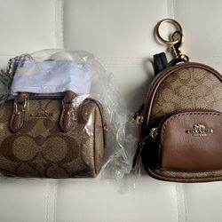 Coach Mini Bag Charms 