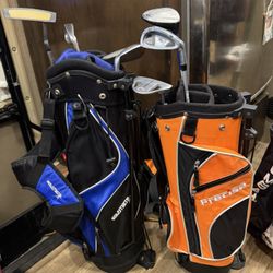 Children Golf Clubs And Bag
