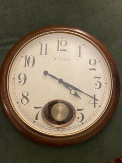 Bulova Pendulum Wall Clock