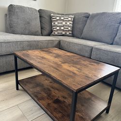 Coffee table and plant shelf $35