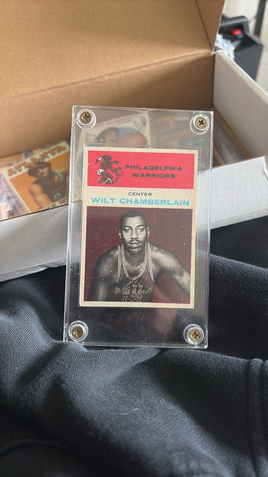 Wilt Chamberlain Card