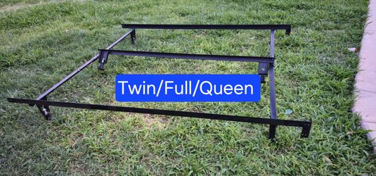 **Thick Metal Bed Frame**( works for twin/full and queen size)