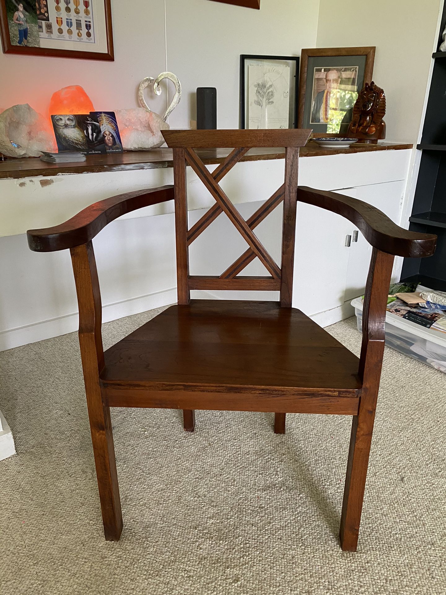 Antique Chair Made From Teak 