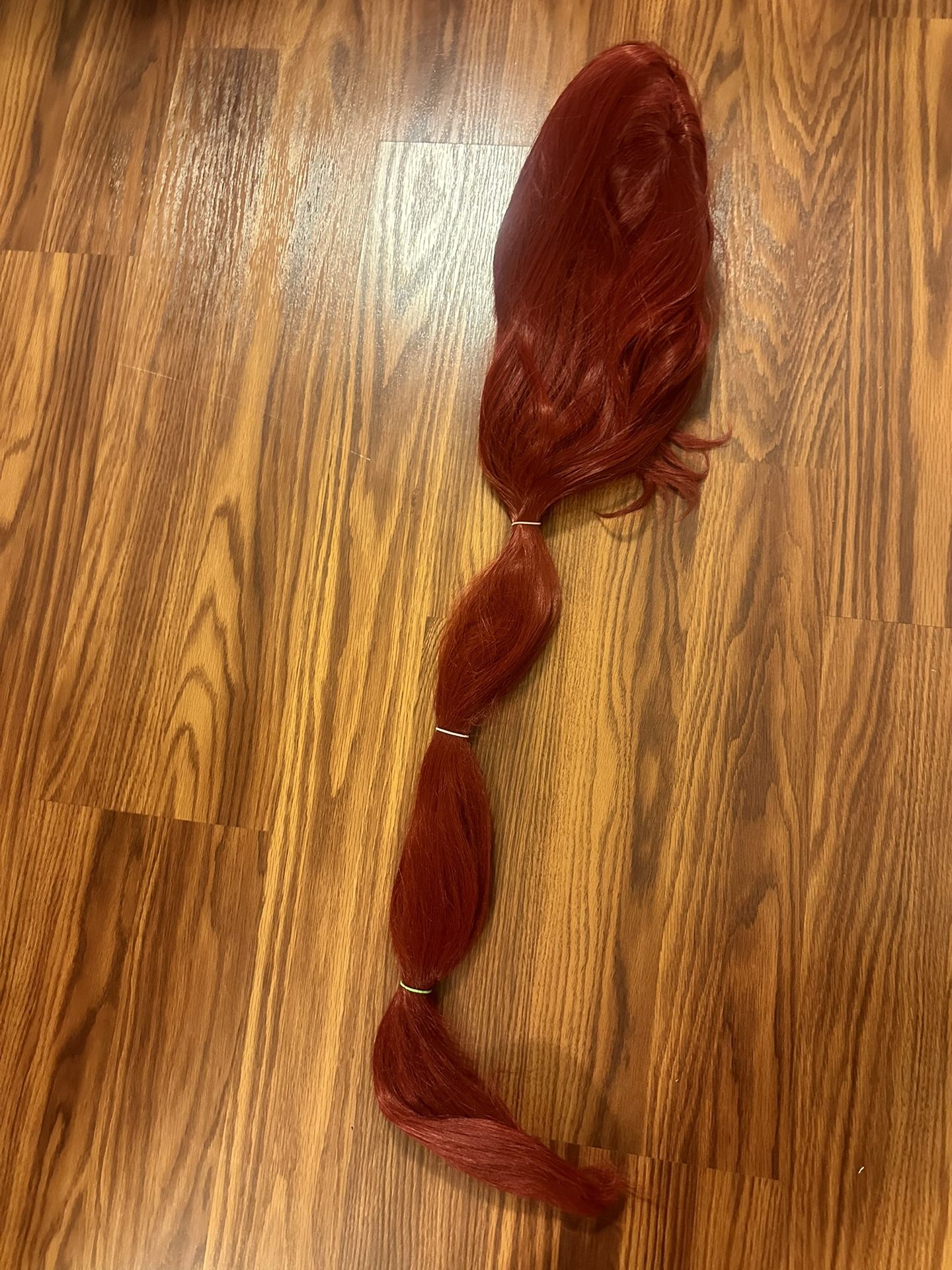 Red Extra Long Wig