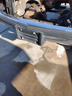 Front bumper Silverado parts