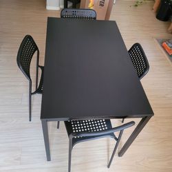 Kitchen table and chairs