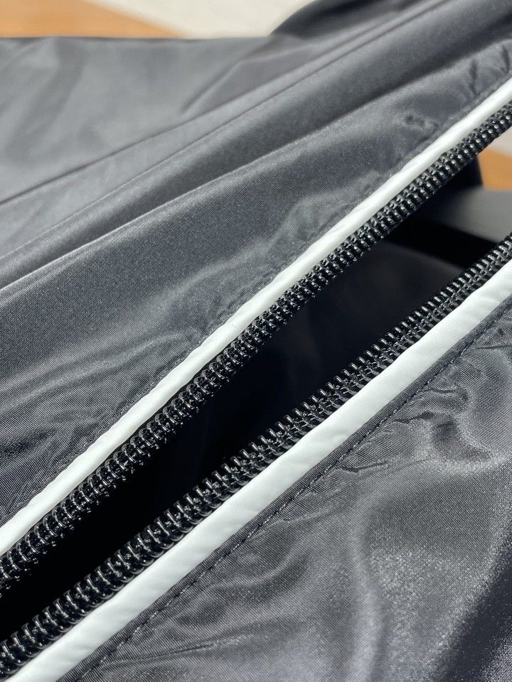 Re-Nylon hooded blouson jacket prada